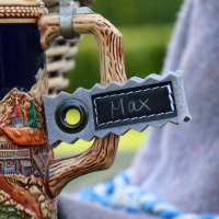 Maßkruganhänger Filz LUMP